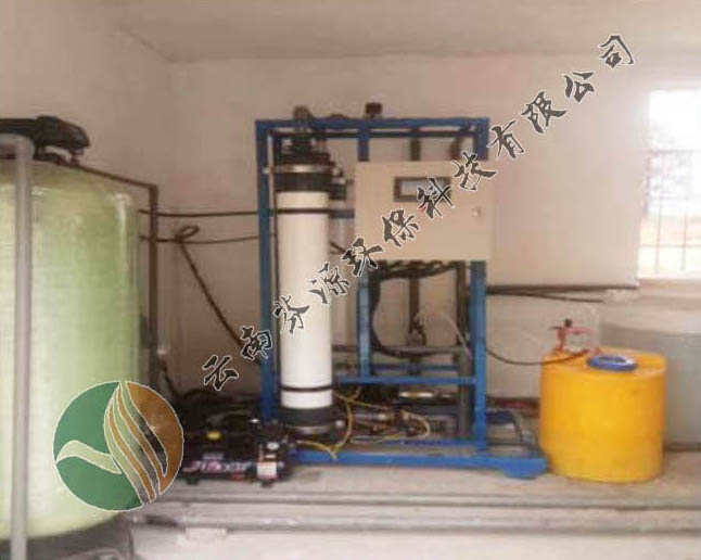 柱式超濾膜+浸沒式凈化設備